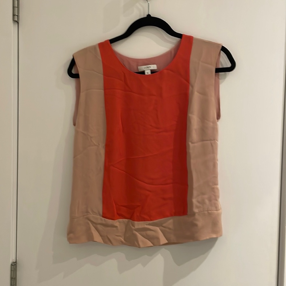J. Crew silk top